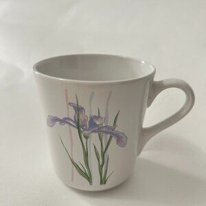 Vintage Corelle coordinates stoneware Shadow Iris Mug coffee tea cup replacement